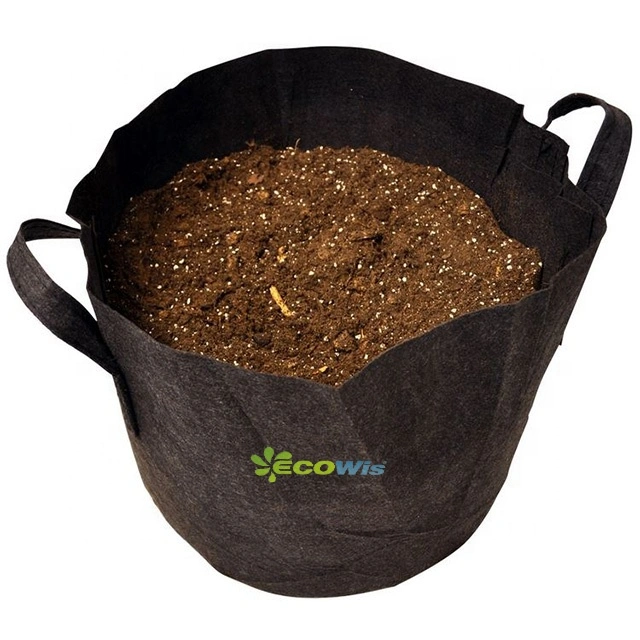 Fabric Grow Pots, Grow Bags Heavy Duty Aeration Fabric Pots, Thickened Nonwoven Fabric Pots Plant Grow Bags