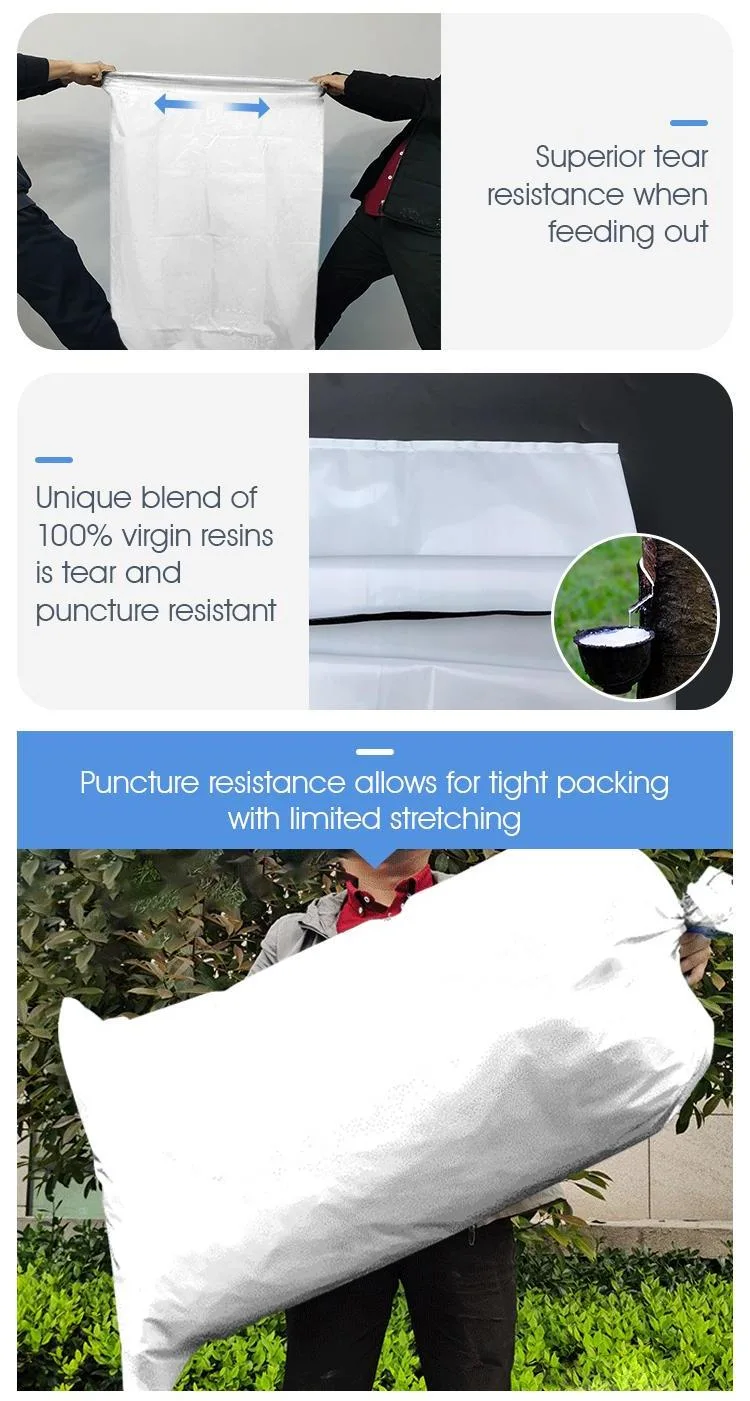 Laminated Plastic Bag Fertilizer Food Chemical PP Woven Silage Bag