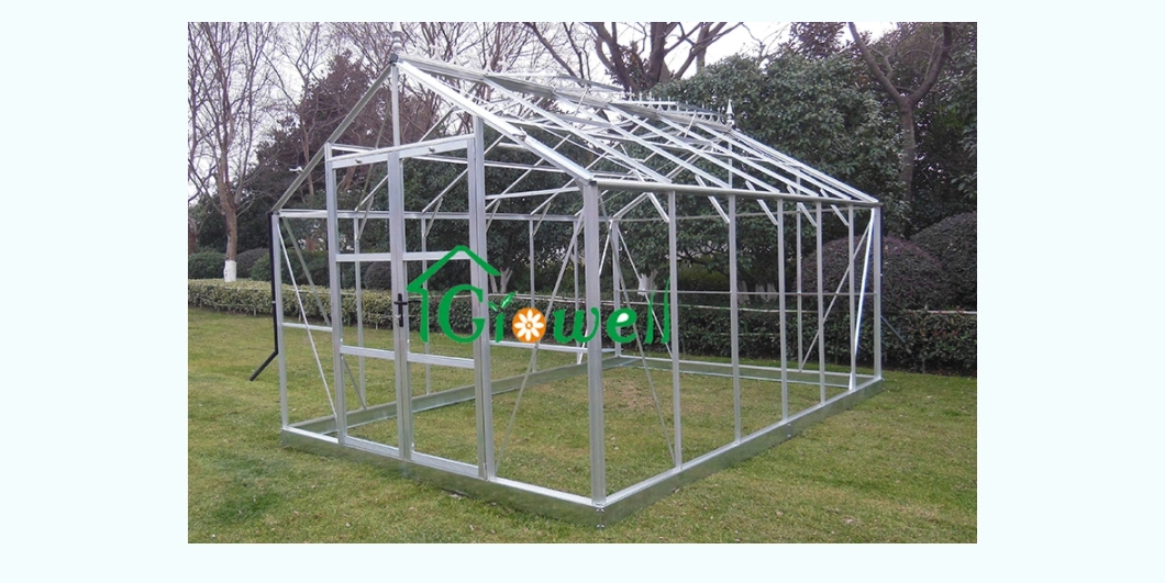 PC Greenhouses 4mm Polycarbonate Panel Walk-in Hobby Garden Greenhouse (P8)