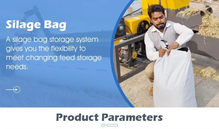 Custom Printing Polyethylene Recycled Fertilizer Soil Packaging PP Woven Sack Silage Bag