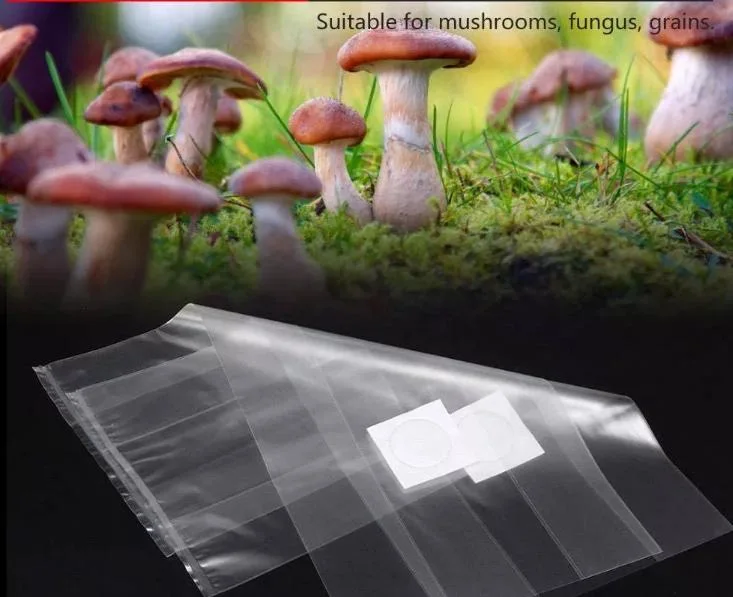 Customized Edible Fungus Breathable Bag Mushroom Cultivation Bag Edible Fungus Breathable Square Bag