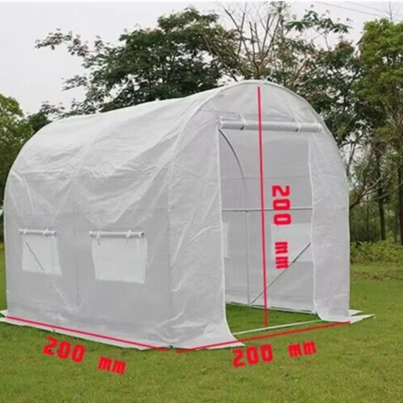 Low Cost Agricultural Home Mini Garden Tunnel Greenhouse Covered with PVC for Warehouse/Flower/Prefabricated House