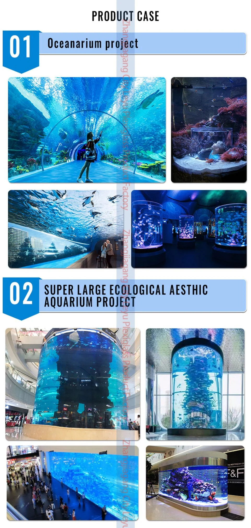 100% Pure Lucite Material Acrylic Swimming Pool Panel, Acrylic Swimming Pool Products#
