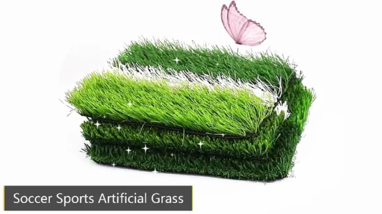 Artificial Grass Roll Football Court Home Landscaping Beautiful Green Springy Lawn Carpet Artificial Turf Excellent Quality Synthetic Grass Garden